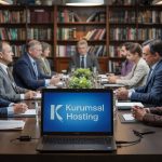 Bu kurumsal hosting görseli